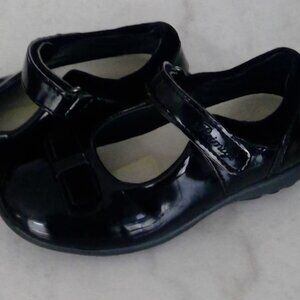 PRIMIGI Girls Black Patent Leather Mary Jane Shoes Size 26